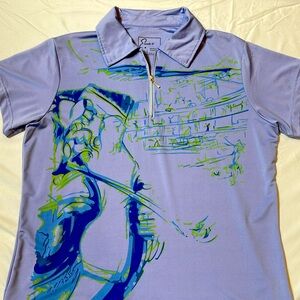 Ladies Golf Shirt Petite Large
